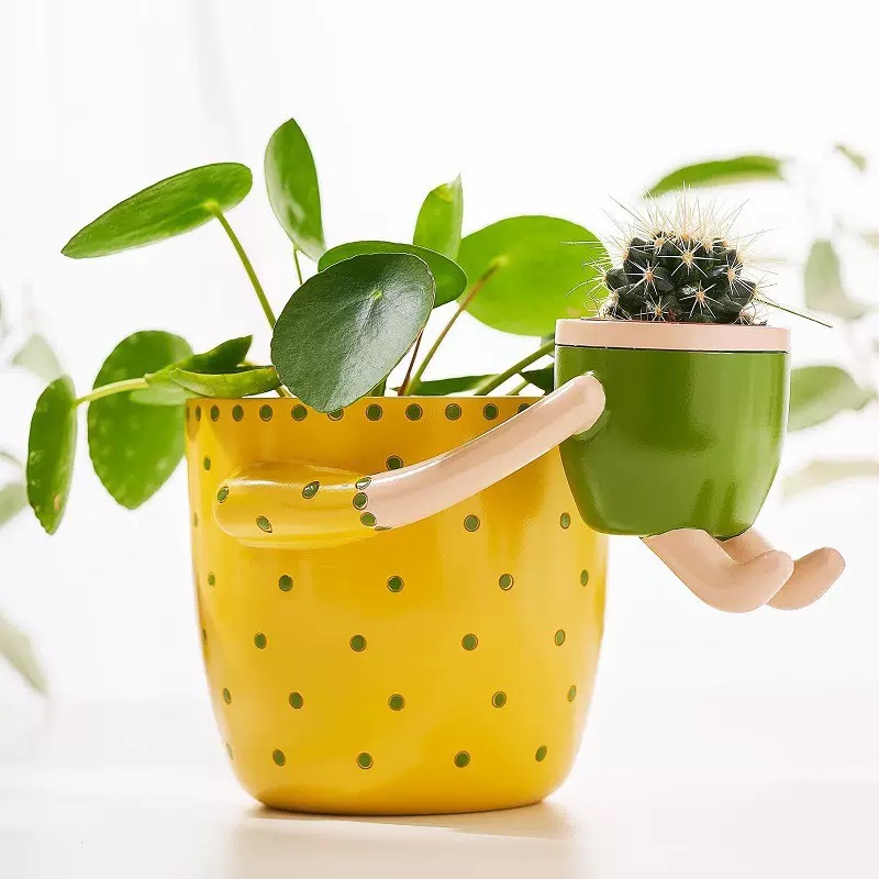 Resin Parent-child Flowerpot w - Plant Parent Pot review and price