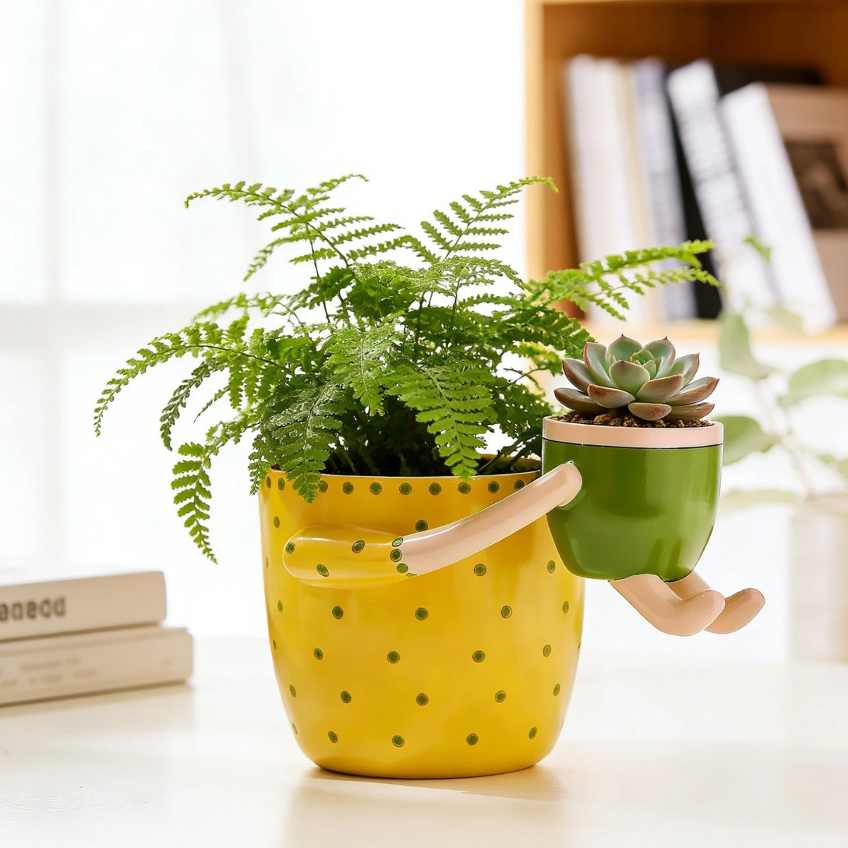 Resin Parent-child Flowerpot w - Plant Parent Pot review and price