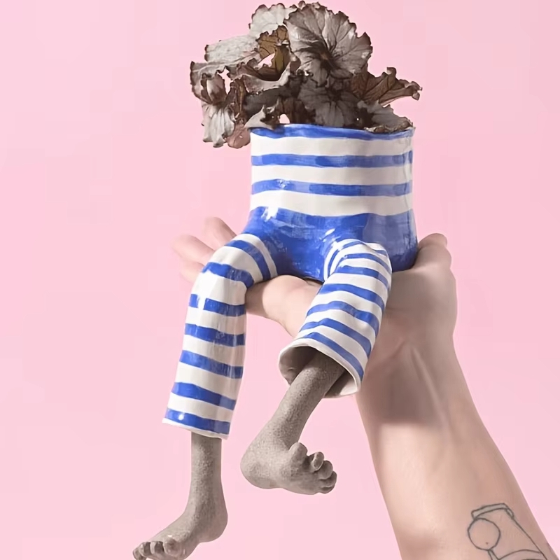 Whimsical Resin Leggy Planter  - Plant Parent Pot review and price