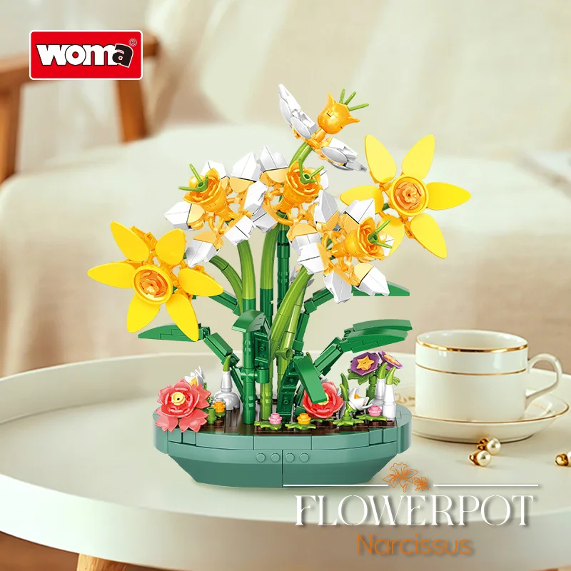 Preserved Daffodil Flower Pott - Plant Parent Pot review and price